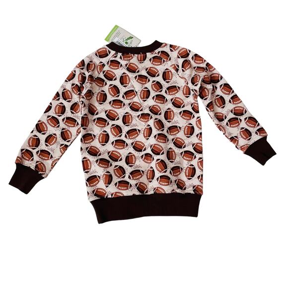 NWT The Oaks Apparel 7Y Football Sweatshirt - Picture 4 of 5